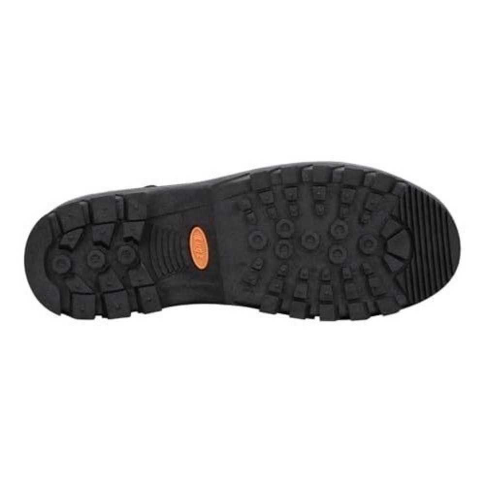Lugz Mens Fringe Classic Moc-Toe Boot Black Synthetic Nubuck 13 W Wide NWT - Picture 3 of 5